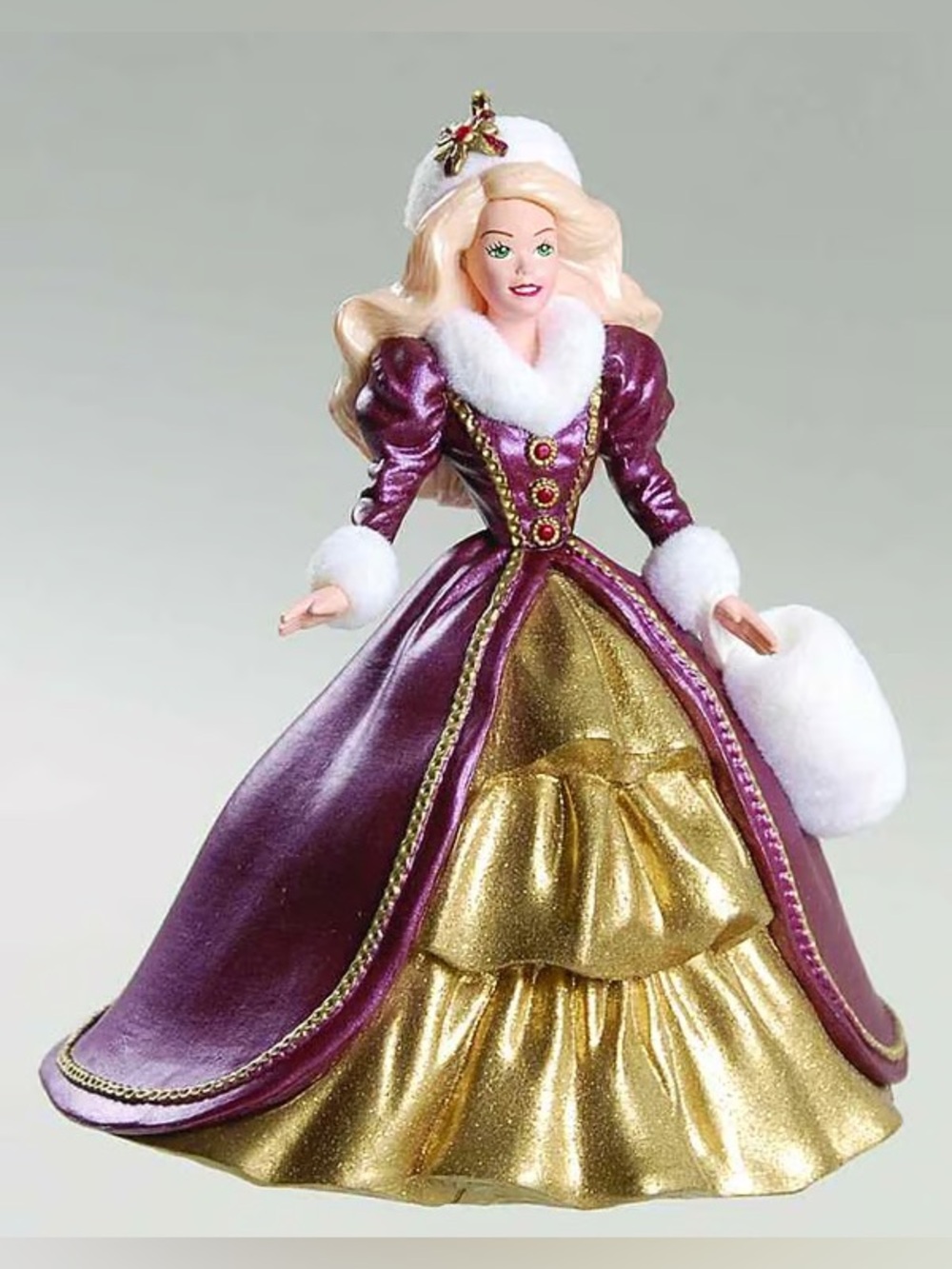 Hallmark 1996 Happy Holidays Barbie Ornament